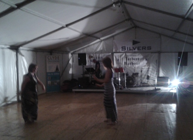Silver Scottish Series - the tent