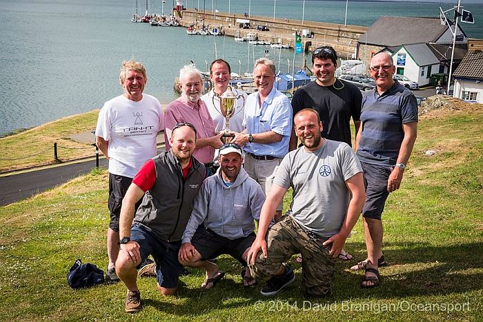 Tanit crew round ireland winners